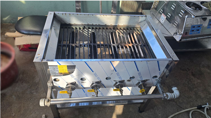 [중고]가스착화숯불구이기(050-400)